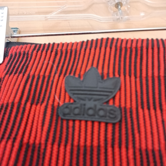 Paolima Russo Addidas Red Black Knit Skirt XL New Tags NWT - Picture 3 of 4